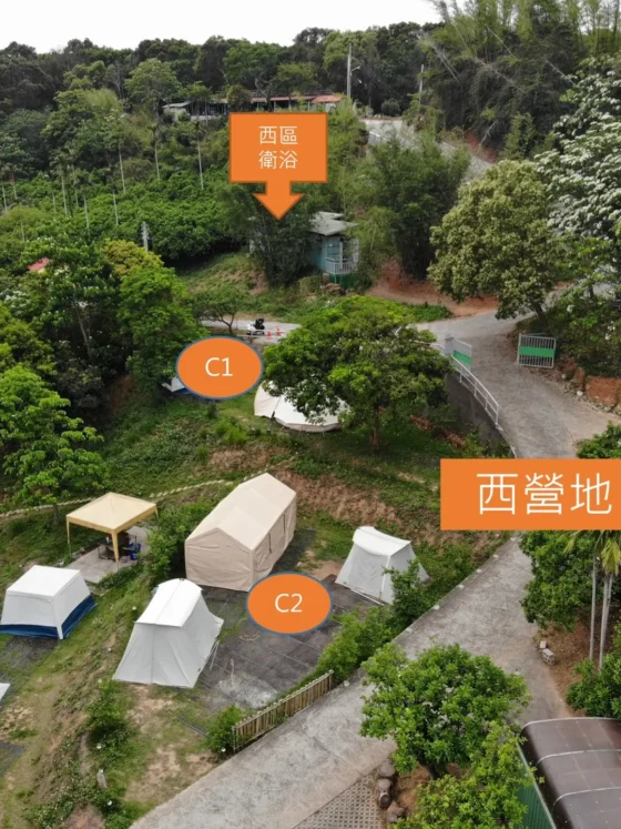 柚香露露西營地空拍