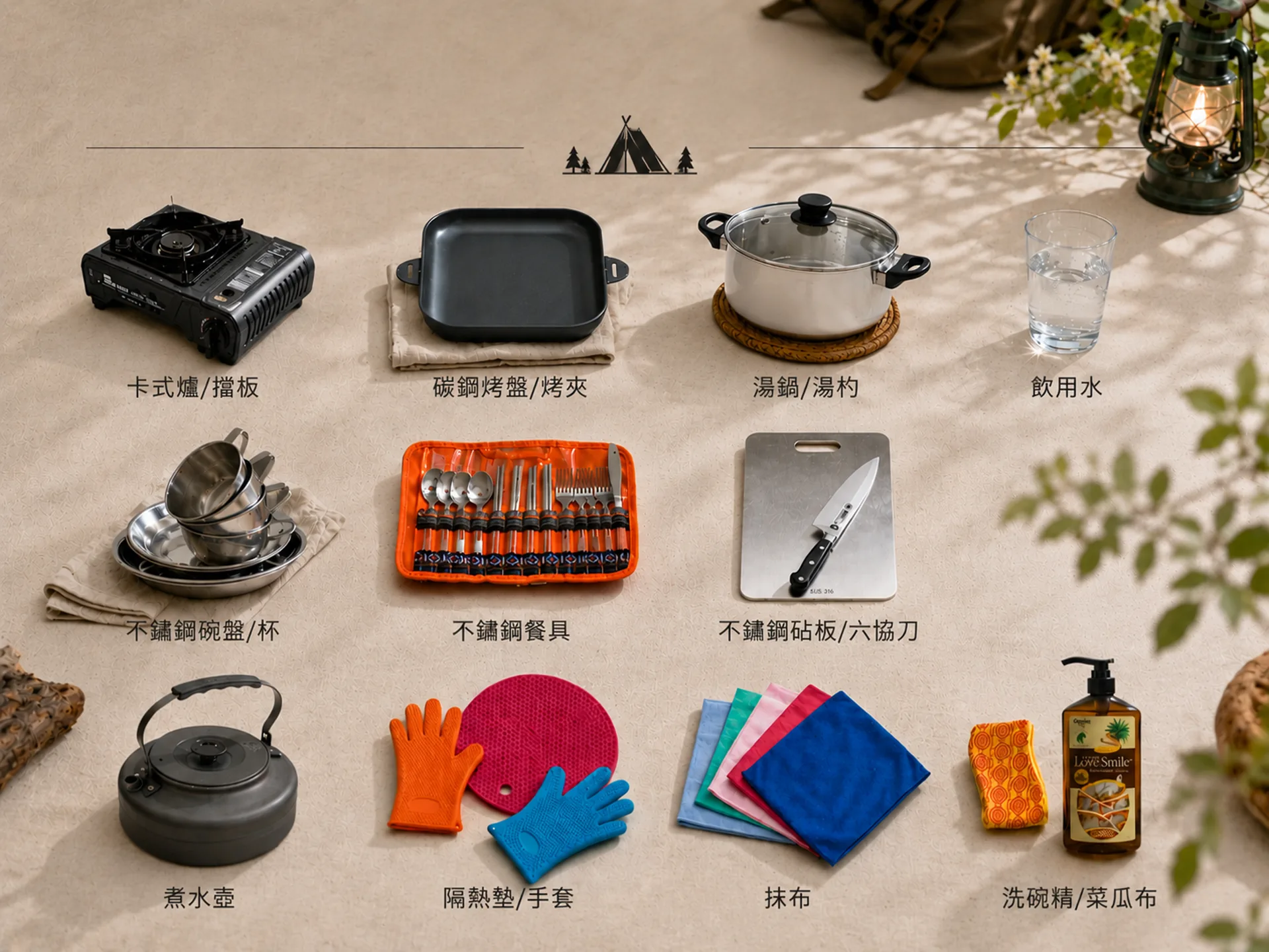 柚香露露炊事工具組