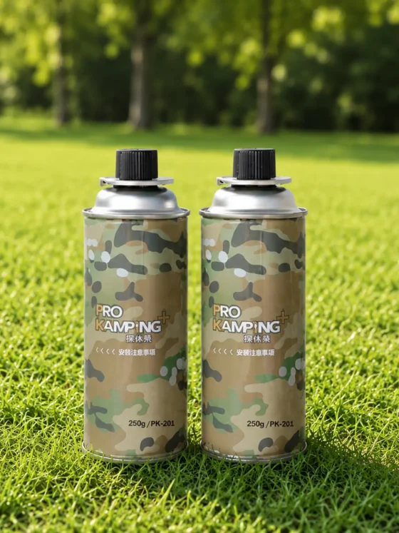 ProKemping安控迷彩瓦斯罐