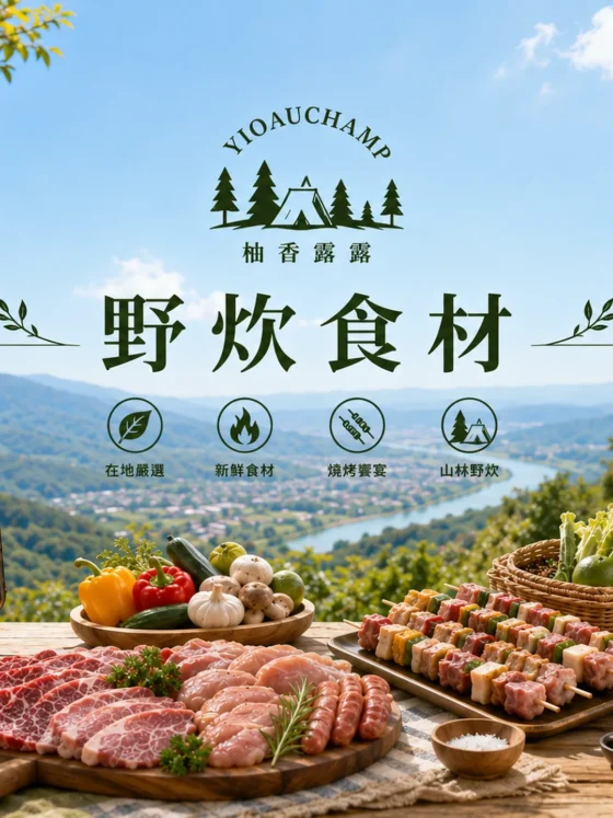 柚香露露野炊食材